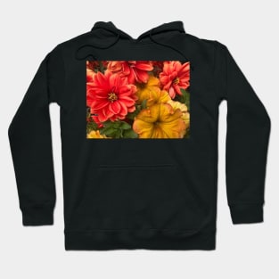 Fall Floral Splendor Hoodie